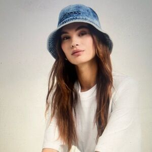 Isabel Marant Washed Denim Giorgia Hat
